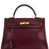 Сумка Hermès Kelly 32 Retourne Box Rouge H Brass HW, 1964 г.
